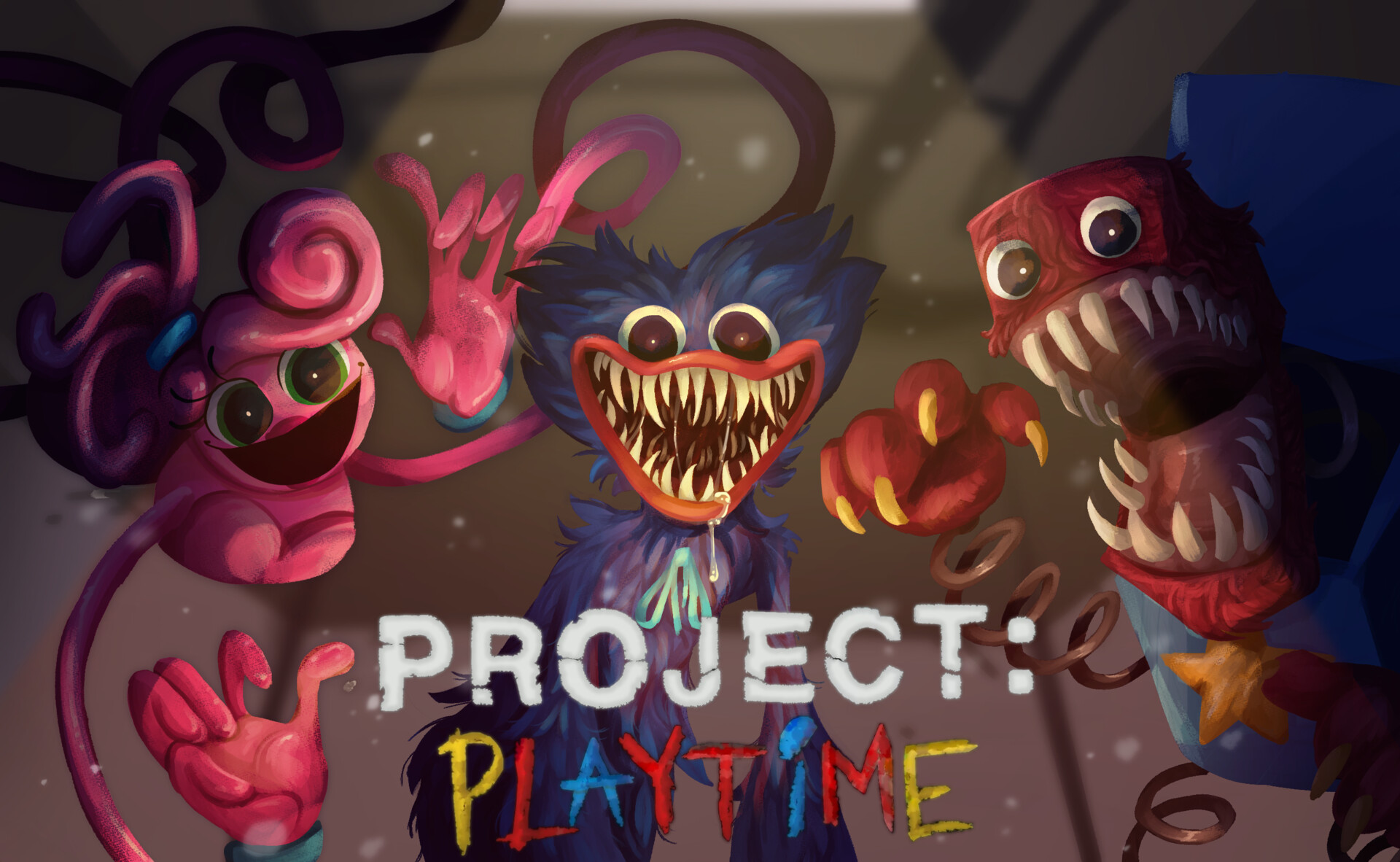 ArtStation - Project: Playtime [Fan art]